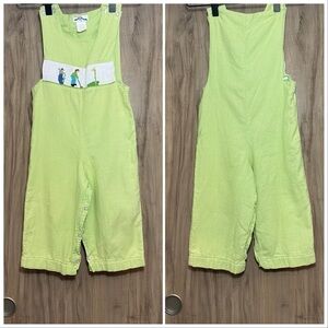 Silly Goose Golf🏌️ Hand smocked green longalls